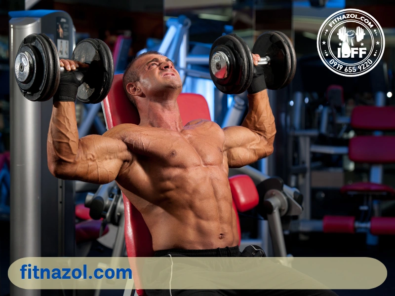 پرس دمبل نشسته